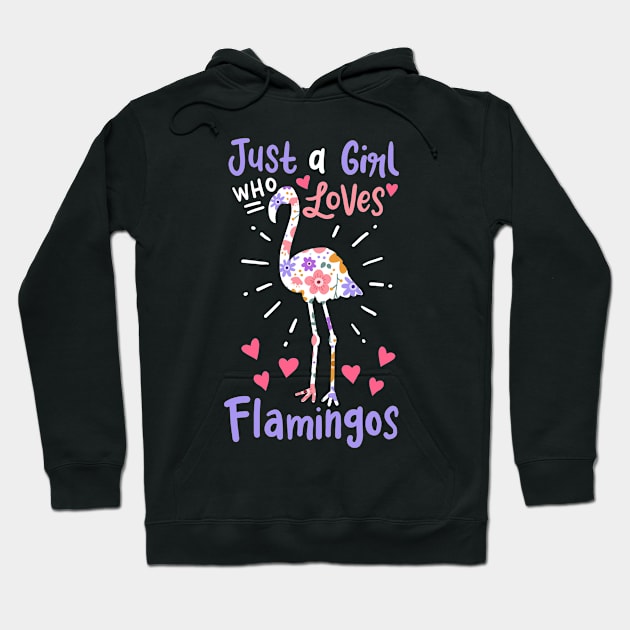 Flamingo Bird Flamingo Lover Hoodie by KAWAIITEE